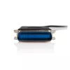 StarTech.com ICUSB128410 καλώδιο προσαρμογέα USB σε παράλληλο εκτυπωτή 10 ft (3 m), M/M, μαύρο