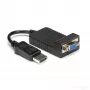 StarTech.com Προσαρμογέας DisplayPort σε VGA – ενεργός μετατροπέας DP σε VGA – βίντεο 1080p – ανθεκτικός – πηγή DP/DP++ σε καλώδιο-προσαρμογέα VGA οθόνης – DP 1.2 σε VGA – κλειδωτό βύσμα DP