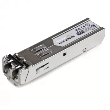 StarTech.com MSA Uncoded SFP Module - 1000BASE-SX - 1GbE Multimode Οπτική ίνα (MMF) Οπτικός πομποδέκτης - 1GE Gigabit Ethernet SFP - LC 550m - 850nm - DDM
