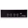 StarTech.com Διακόπτης KVM USB Dual-DVI 4 θυρών με ήχο και Hub USB 2.0