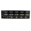 StarTech.com Διακόπτης KVM DVI VGA Dual-Monitor 4 θυρών USB με ήχο & Hub USB 2.0