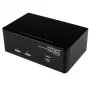 StarTech.com Διακόπτης KVM DVI VGA Dual Monitor 2 θυρών USB με ήχο & Hub USB 2.0