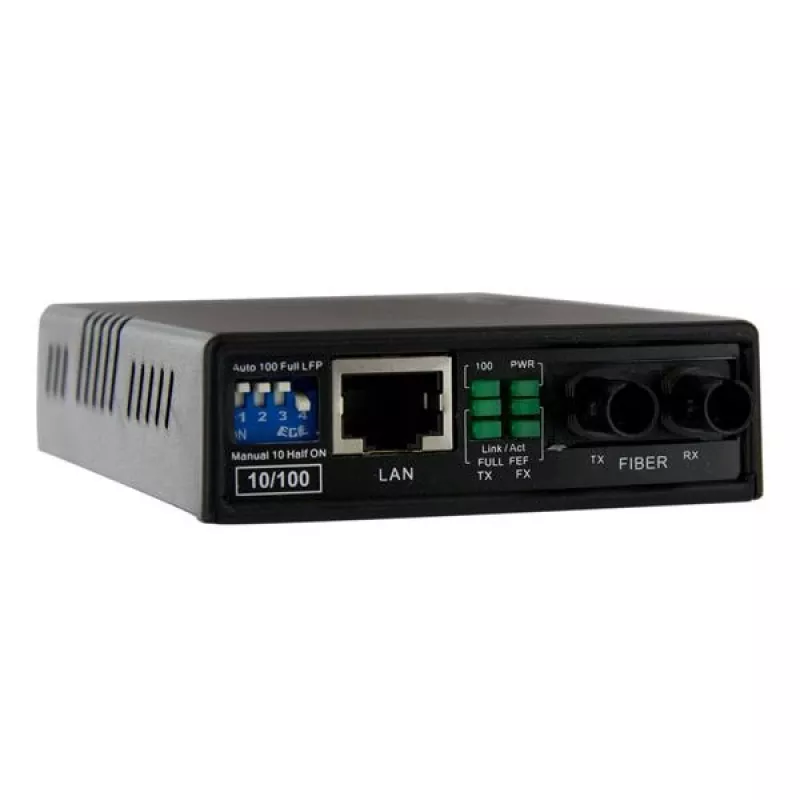StarTech.com Μετατροπέας μέσων Fast Ethernet οπτικής ίνας σε χαλκό Multimode 10/100 ST 2 km