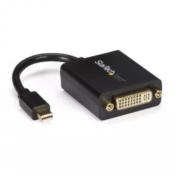 StarTech.com Προσαρμογέας Mini DisplayPort σε DVI - Μετατροπέας Mini DP σε DVI-D - βίντεο 1080p - πιστοποιημένο VESA - mDP ή Thunderbolt 1/2 Mac/PC σε οθόνη DVI - mDP 1.2 σε DVI Single-Link Dongle