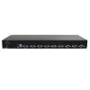 StarTech.com Διακόπτης KVM USB Rackmount 8 θυρών 1U με OSD, 1920 x 1440 pixel, τοποθέτηση σε rack, 1U, μαύρο