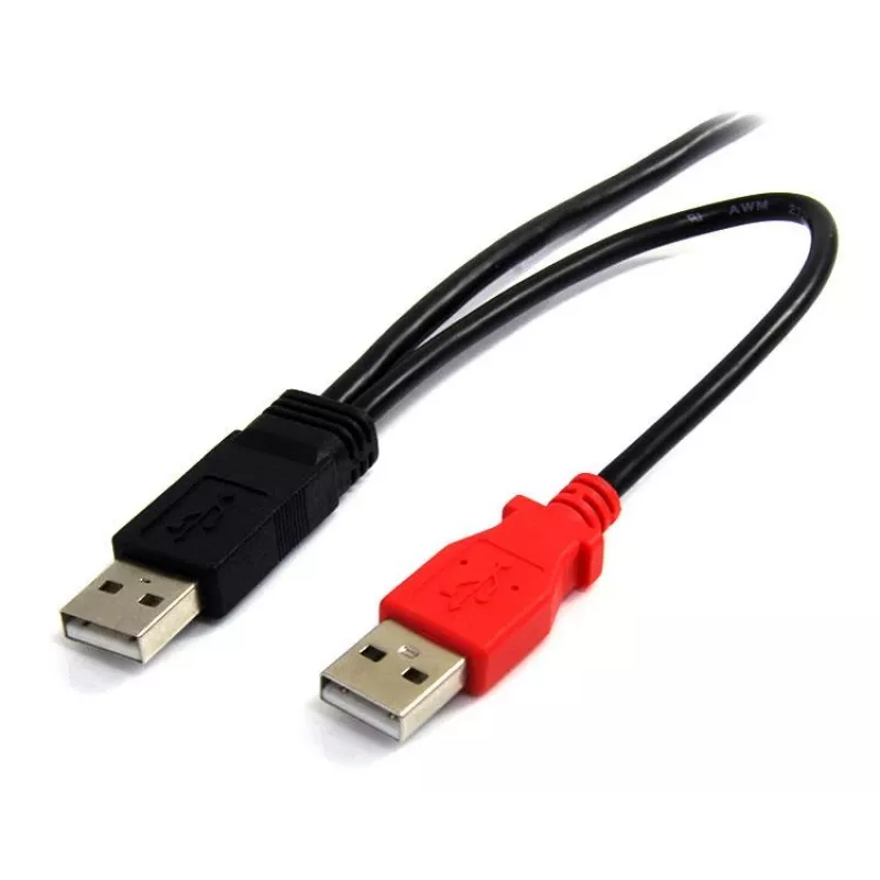 StarTech.com Καλώδιο USB-Y 1,8 m για εξωτερικούς δίσκους – USB-A σε Mini-B