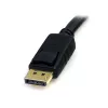 StarTech.com Καλώδιο διακόπτη KVM USB DisplayPort 4-in-1 6ft με ήχο & μικρόφωνο