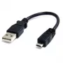 StarTech.com Καλώδιο Micro-USB 15 cm - A σε Micro B, 0,1524 m, USB A, Micro-USB B, αρσενικό/αρσενικό, 0,48 Gbit/s, μαύρο