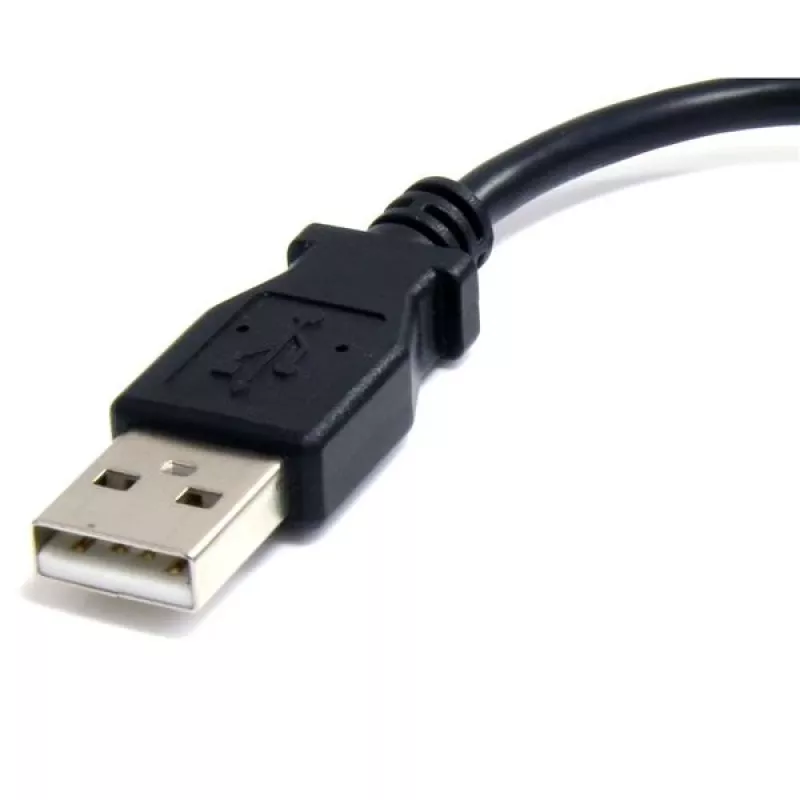 StarTech.com Καλώδιο Micro-USB 15 cm - A σε Micro B, 0,1524 m, USB A, Micro-USB B, αρσενικό/αρσενικό, 0,48 Gbit/s, μαύρο