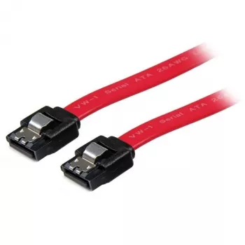 StarTech.com Καλώδιο SATA σε SATA με ασφάλιση 20,3 cm – θηλυκή/θηλυκή, 0,2032 m, SATA III, SATA 7-Pin, SATA 7-Pin, αρσενικό/αρσενικό, κόκκινο