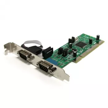 StarTech.com Κάρτα προσαρμογέα σειριακού PCI RS422/485 2 θυρών με 161050 UART