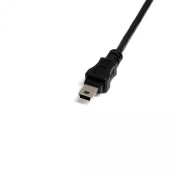 StarTech.com Καλώδιο Mini USB 2.0 1 ft - USB A σε Mini B θηλυκό/αρσενικό, 0,3 m, USB A, Mini-USB B, αρσενικό/θηλυκό, 0,48 Gbit/s, μαύρο