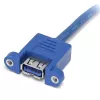 StarTech.com Καλώδιο USB 3.0 πάνελ 2 θυρών - USB A σε motherboard header θηλυκό/θηλυκό