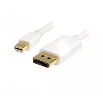 StarTech.com Καλώδιο Mini DisplayPort σε DisplayPort 1.2 2m (6ft) - 4K x 2K UHD καλώδιο προσαρμογέα Mini DisplayPort σε DisplayPort - Καλώδιο Mini DP σε DP για οθόνη - Καλώδιο μετατροπέα mDP σε DP