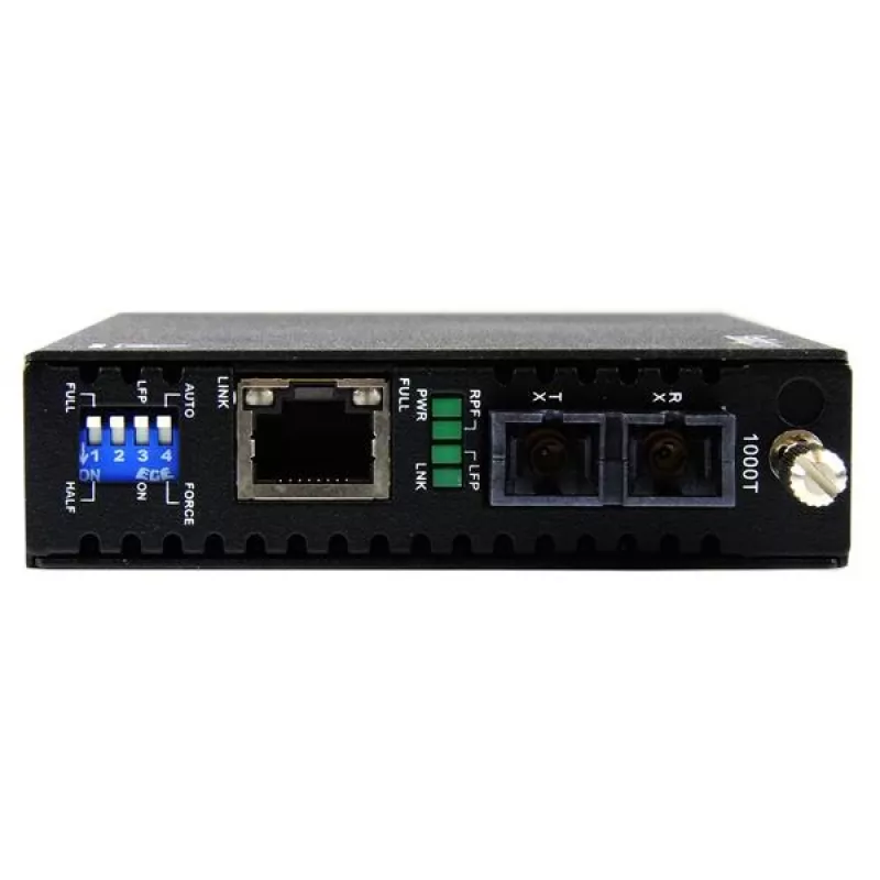 StarTech.com Μετατροπέας μέσου Gigabit Ethernet πολύτροπης οπτικής ίνας SC 550m - 1000 Mbit/s