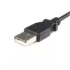 StarTech.com Καλώδιο Micro-USB 0,5 m - A σε Micro B, 0,5 m, USB A, Micro-USB B, USB 2.0, αρσενικό/αρσενικό, μαύρο