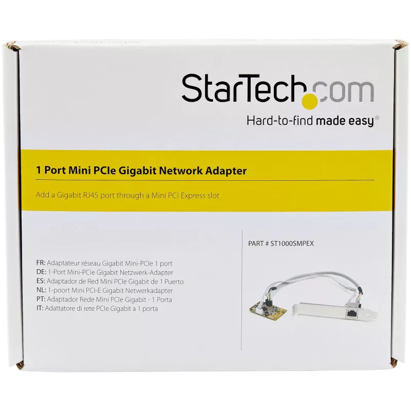 StarTech.com Κάρτα δικτύου Mini PCI Express Gigabit Ethernet προσαρμογέας NIC