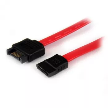 StarTech.com Καλώδιο επέκτασης SATA 0,3 m, 0,3 m, SATA III, SATA 7 ακίδων, SATA 7 ακίδων, αρσενικό/θηλυκό, μαύρο, κόκκινο