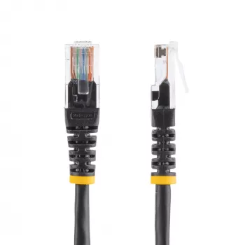 StarTech.com Καλώδιο patch Cat5e με χυτά βύσματα RJ45 – 15 m – μαύρο