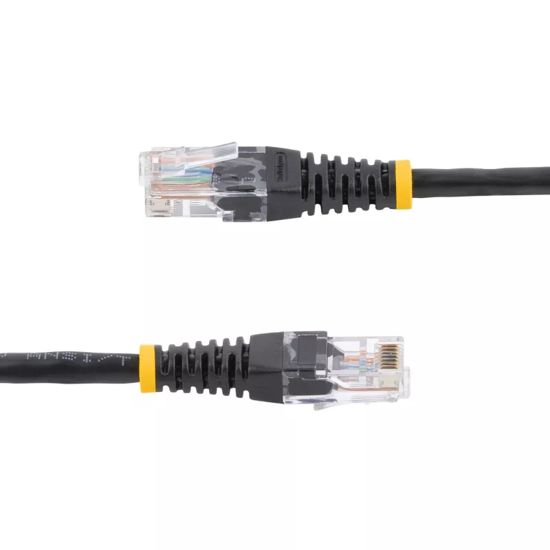 StarTech.com Καλώδιο patch Cat5e με χυτά βύσματα RJ45 – 15 m – μαύρο