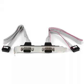 StarTech.com Πλάκα θύρας 2-Port 16 ιντσών DB9 σειριακή σε 10-Pin-Header