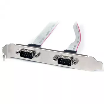 StarTech.com Πλάκα θύρας 2-Port 16 ιντσών DB9 σειριακή σε 10-Pin-Header