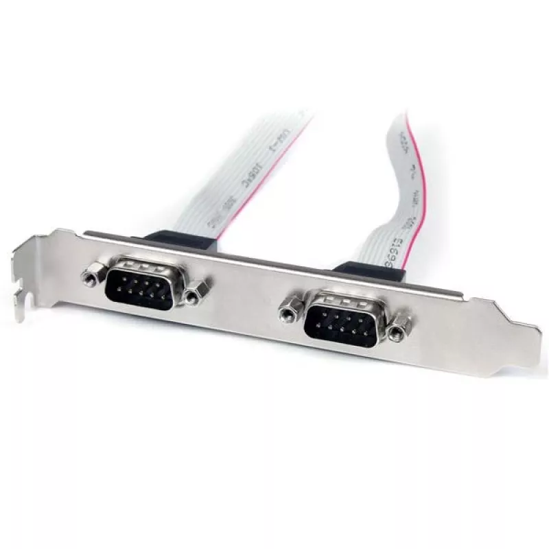 StarTech.com Πλάκα θύρας 2-Port 16 ιντσών DB9 σειριακή σε 10-Pin-Header