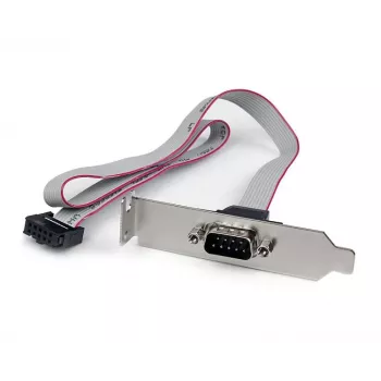 StarTech.com Πλάκα σειριακής θύρας 1 Port 16 ιντσών DB9 σε 10-Pin-Header – Low Profile