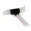 StarTech.com Πλάκα σειριακής θύρας 1 Port 16 ιντσών DB9 σε 10-Pin-Header – Low Profile