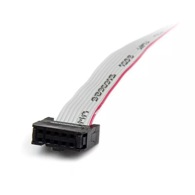 StarTech.com Πλάκα σειριακής θύρας 1 Port 16 ιντσών DB9 σε 10-Pin-Header – Low Profile