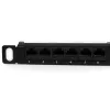 StarTech.com Patch Panel 24 Port 0.5U Cat5e – RJ45 Ethernet Rackmount Cat 5e 110 Patch Panel
