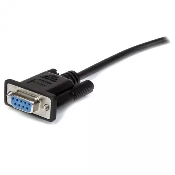 StarTech.com Καλώδιο σειριακό DB9 RS232 ίσιο Through 1m μαύρο - M/F