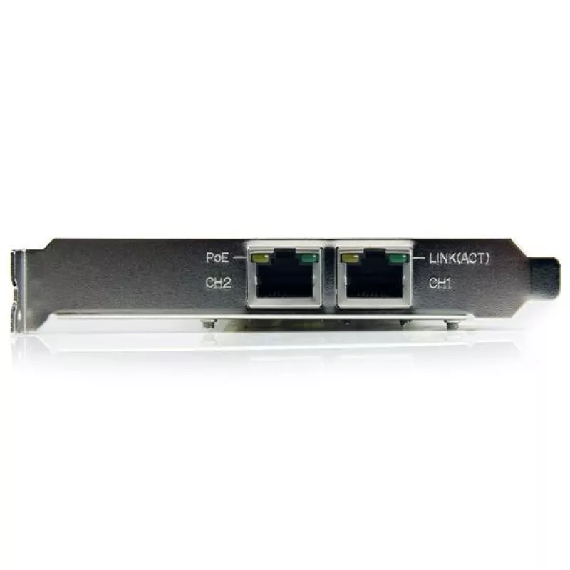 StarTech.com Προσαρμογέας κάρτας δικτύου Dual-Port PCI Express Gigabit Ethernet PCIe – PoE/PSE