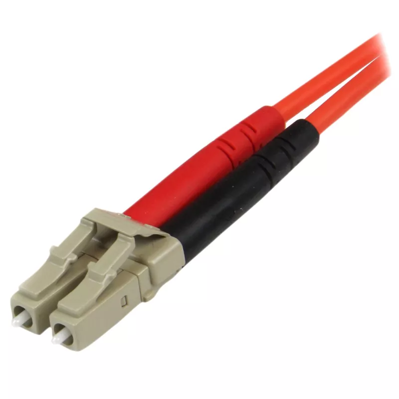StarTech.com καλώδιο οπτικών ινών 1 m – Multimode Duplex 50/125 – καλώδιο jumper οπτικών ινών LSZH – LC/ST
