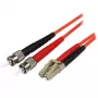 StarTech.com καλώδιο οπτικών ινών 5m - Multimode Duplex 50/125 - καλώδιο jumper οπτικών ινών LSZH - LC/ST
