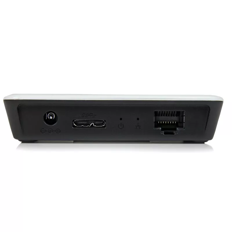 StarTech.com προσαρμογέας δικτύου USB 3.0 σε Gigabit Ethernet NIC με hub 3 θυρών - λευκό