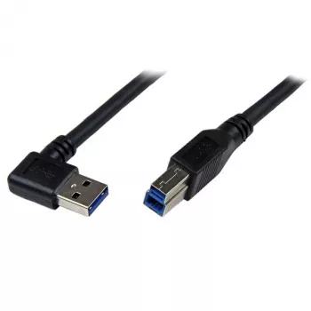 StarTech.com καλώδιο SuperSpeed USB 3.0 1m μαύρο - ορθογώνιο A σε B - M/M