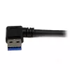 StarTech.com καλώδιο SuperSpeed USB 3.0 1m μαύρο - ορθογώνιο A σε B - M/M