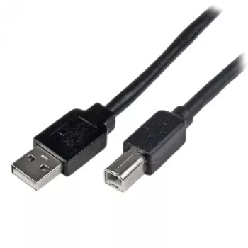 StarTech.com ενεργό καλώδιο USB 2.0 A σε B 20 m, μακρύ καλώδιο USB, καλώδιο εκτυπωτή USB, 1x USB A (M), 1x USB B (M), μαύρο