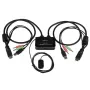 StarTech.com διακόπτης KVM καλωδίου USB HDMI 2 θυρών με ήχο και τηλεχειριστήριο – τροφοδοτούμενο από USB