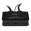 StarTech.com διακόπτης KVM καλωδίου USB HDMI 2 θυρών με ήχο και τηλεχειριστήριο – τροφοδοτούμενο από USB