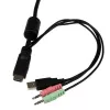 StarTech.com διακόπτης KVM καλωδίου USB HDMI 2 θυρών με ήχο και τηλεχειριστήριο – τροφοδοτούμενο από USB