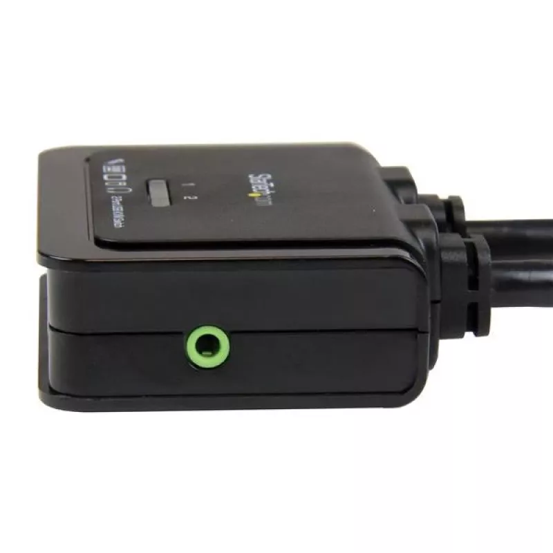 StarTech.com διακόπτης KVM καλωδίου USB HDMI 2 θυρών με ήχο και τηλεχειριστήριο – τροφοδοτούμενο από USB