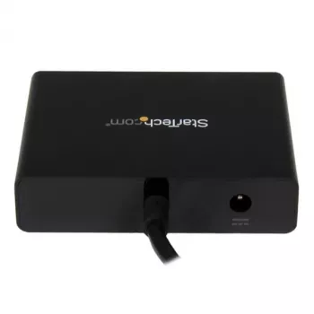 StarTech.com προσαρμογέας πολλαπλών οθονών 3 θυρών - hub DisplayPort 1.2 MST σε Dual 4K 30 Hz & 1x 1080p - splitter βίντεο για λειτουργία εκτεταμένης επιφάνειας εργασίας μόνο σε Windows PCs - DP σε 3x οθόνες DP