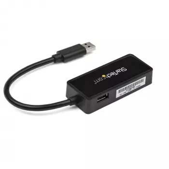 StarTech.com προσαρμογέας USB 3.0 σε Gigabit Ethernet NIC με θύρα USB – μαύρο