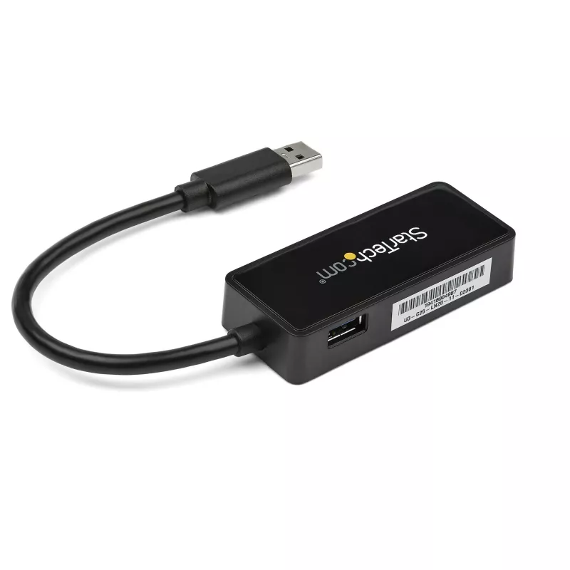 StarTech.com προσαρμογέας USB 3.0 σε Gigabit Ethernet NIC με θύρα USB – μαύρο