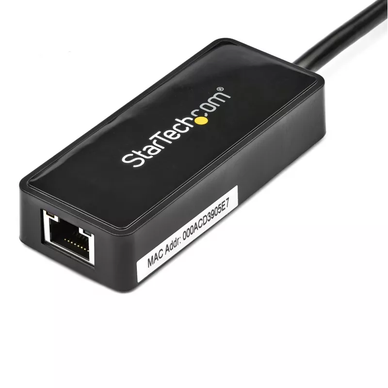 StarTech.com προσαρμογέας USB 3.0 σε Gigabit Ethernet NIC με θύρα USB – μαύρο