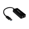 StarTech.com προσαρμογέας USB 3.0 σε Gigabit Ethernet NIC με θύρα USB – μαύρο