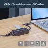 StarTech.com προσαρμογέας USB 3.0 σε Gigabit Ethernet NIC με θύρα USB – μαύρο