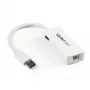 StarTech.com προσαρμογέας USB 3.0 σε Gigabit Ethernet NIC με θύρα USB – λευκό